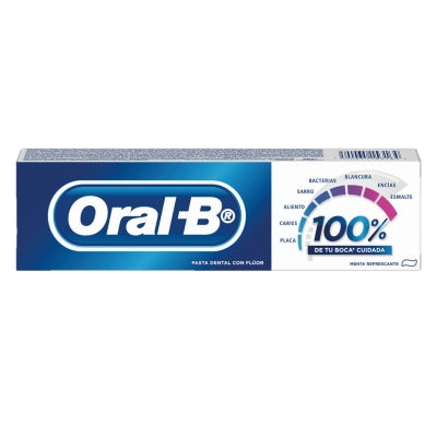 Crema Dental 100% Oral B 55 Ml