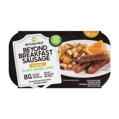 Salchichas Para Desayuno Links Beyond Meat 8.3 Onz