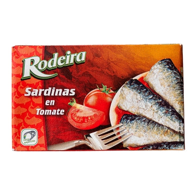 Sardinas En Tomate Rodeira 120 Gr