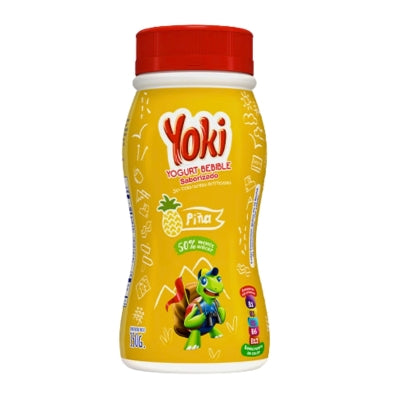 Yogurt Bebible Sabor Piña Yoka 8 Onz