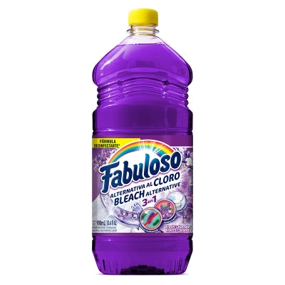 Desinfectante Alternativa Al Cloro Aroma Lavanda Fabuloso 900 Ml