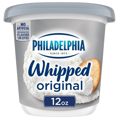 Queso Crema Philadelphia Whipped Original 12 Onz