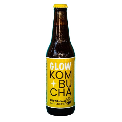 Kombucha Piña y Albahaca Glow Kombucha 330 ml