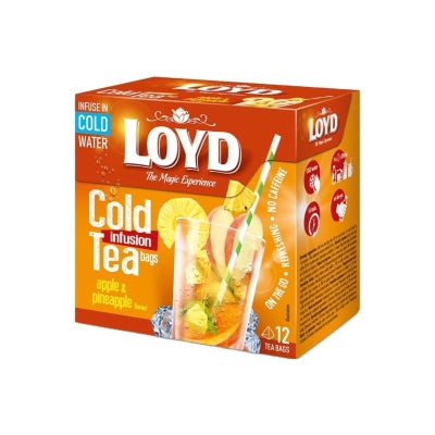 Té Frío Infusión Sabor Manzana Y Piña Loyd 2.5 Gr