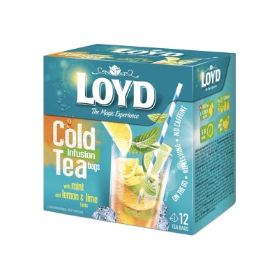 Té Frío Infusión Sabor Lima, Limón Y Menta Loyd 2.5 Gr