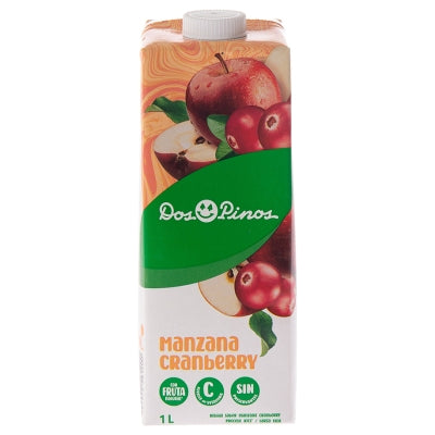 Jugo De Manzana Y Cranberry Dos Pinos 1 Lt