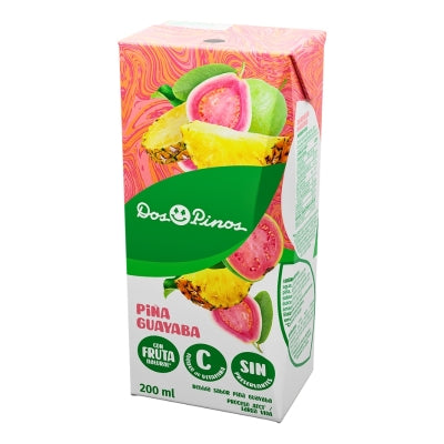 Jugo De Piña y Guayaba UHT Dos Pinos 200 Ml