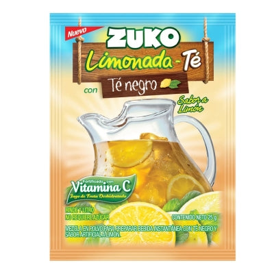 Té Frío En Polvo Sabor Limón Zuko 25 Gr