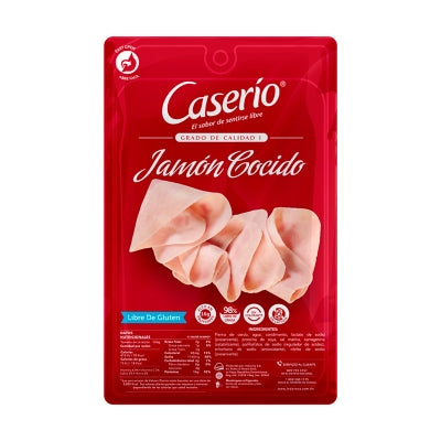 Jamón Cocido Rebanado Caserio 0.75 Lb