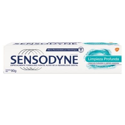 Crema Dental Limpieza Profunda Sensodyne 90 Gr