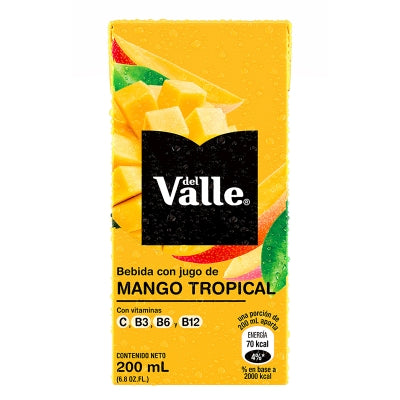 Jugo Sabor Mango Tropical Del Valle 200 Ml