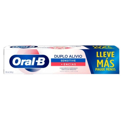 Crema Dental Duplo Alivio Oral B 100 Ml