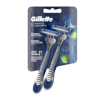 Rasuradora Para Cuerpo Desechable Gillette 2 Und/Paq