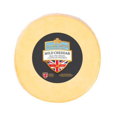 Queso Cheddar Blanco Mild Coombe Castle Lb