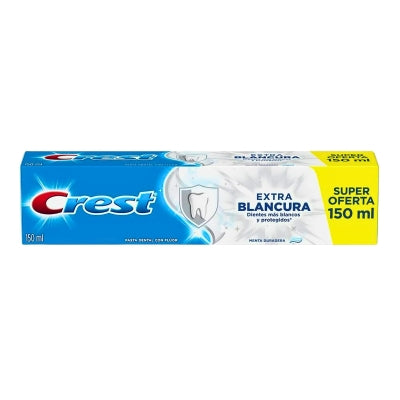 Crema Dental Extra Blancura Crest 150 Ml