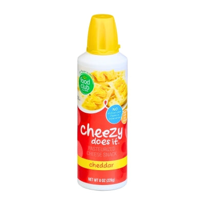 Queso Americano Aerosol  Food Club 8 Onz