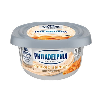 Queso Crema Philadelphia Sabor Salmon Ahumado 8 Onz