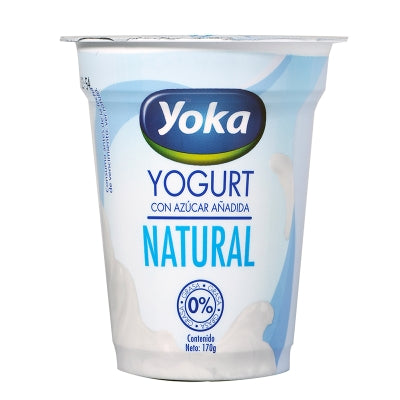 Yogurt Sabor Natural Yoka 6 Onz