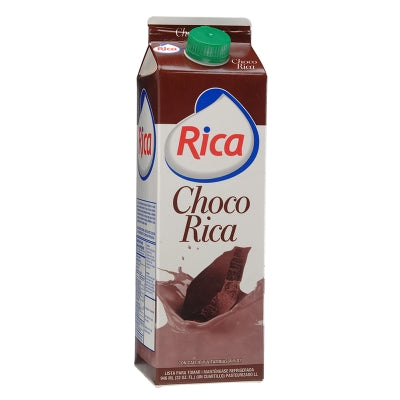 Leche Con Sabor A Chocolate Rica 32 Onz