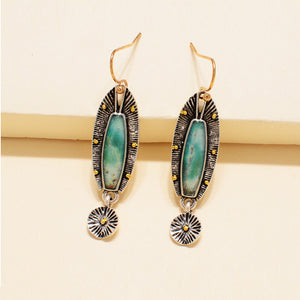 Court Retro Metal Alloy Earrings